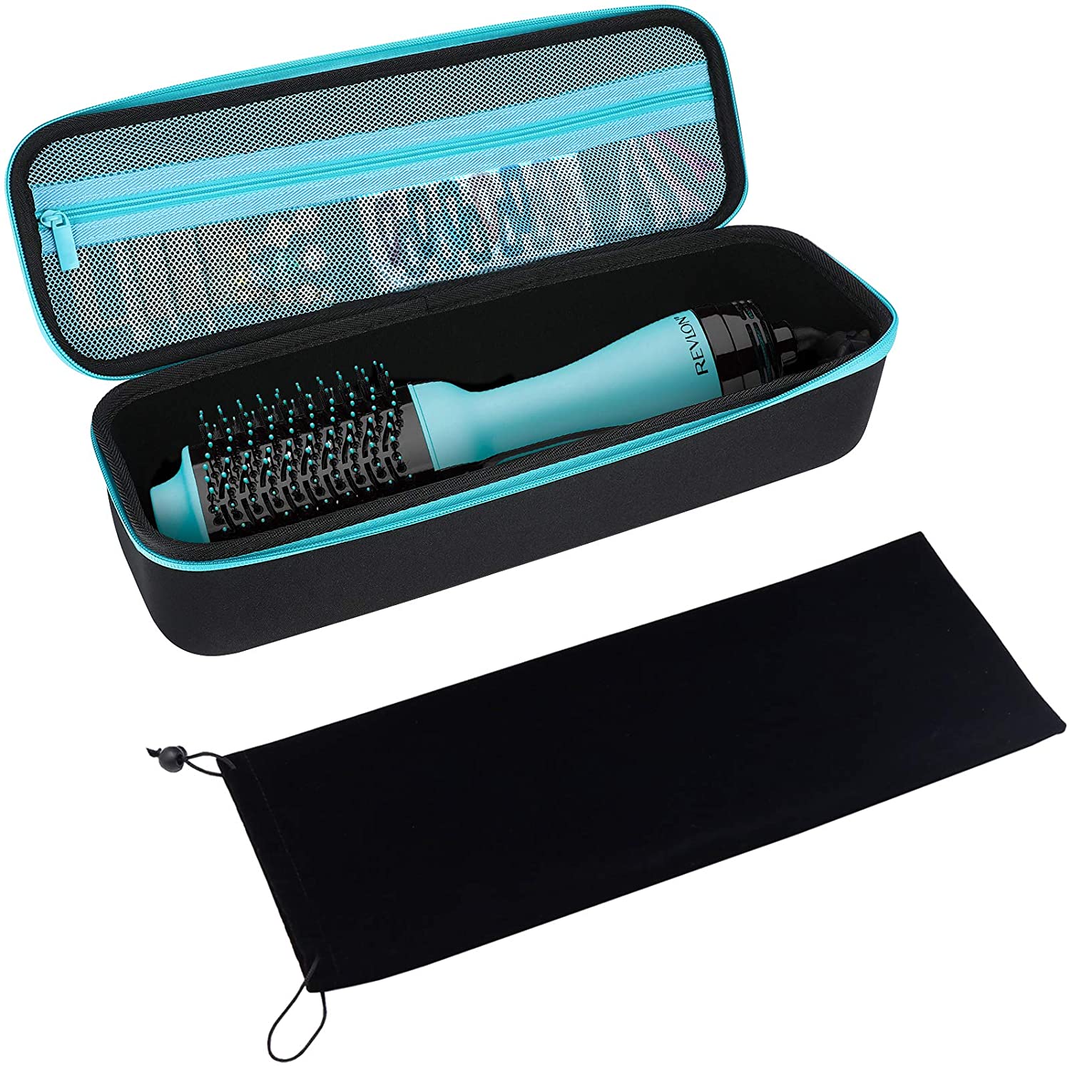 revlon hair dryer brush​ case blue