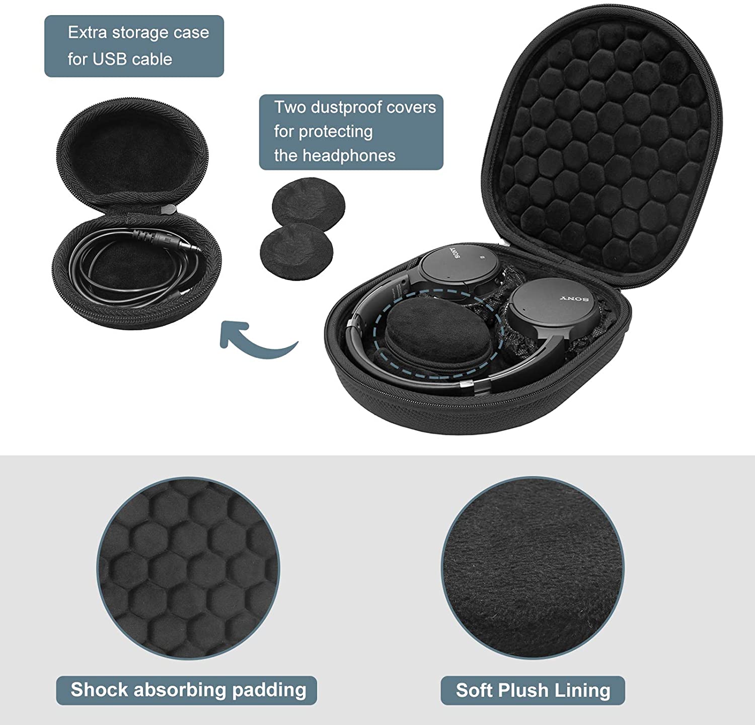 sony headphones wh-1000xm4 case