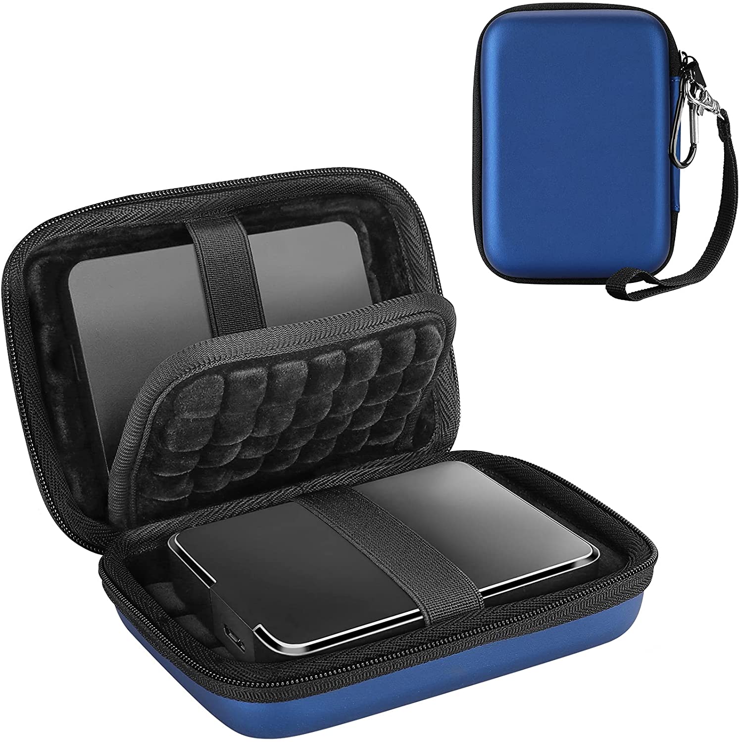 CASE ONLY) Hard Drive Carrying Case for Elements WD My Passport