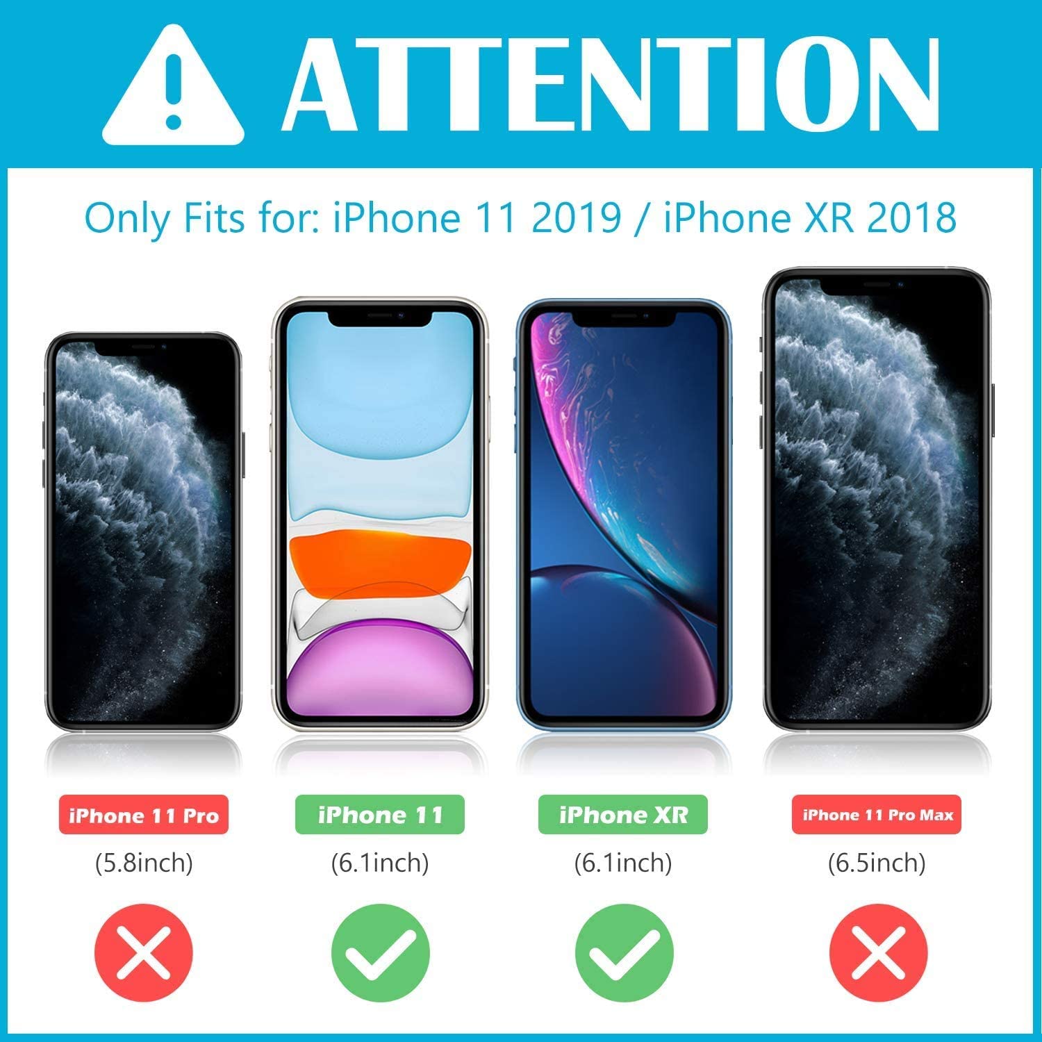 iPhone 11 / iPhone XR Privacy Screen Protector
