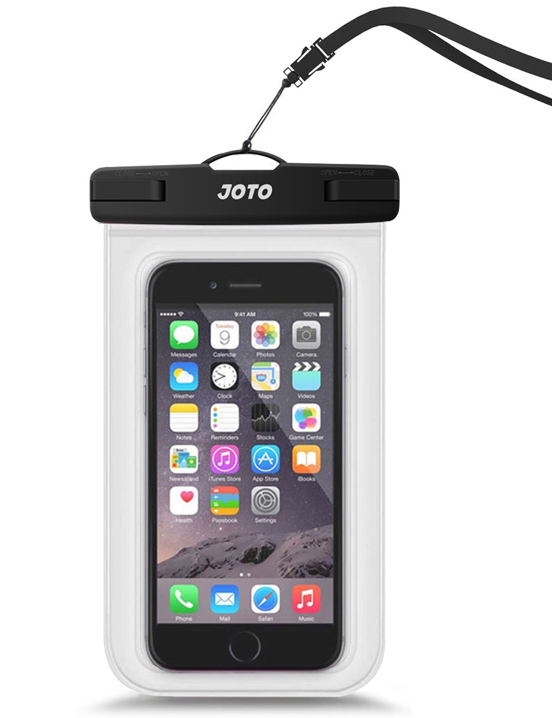 Universal Waterproof Pouch Phone Dry Bag JOTO clear