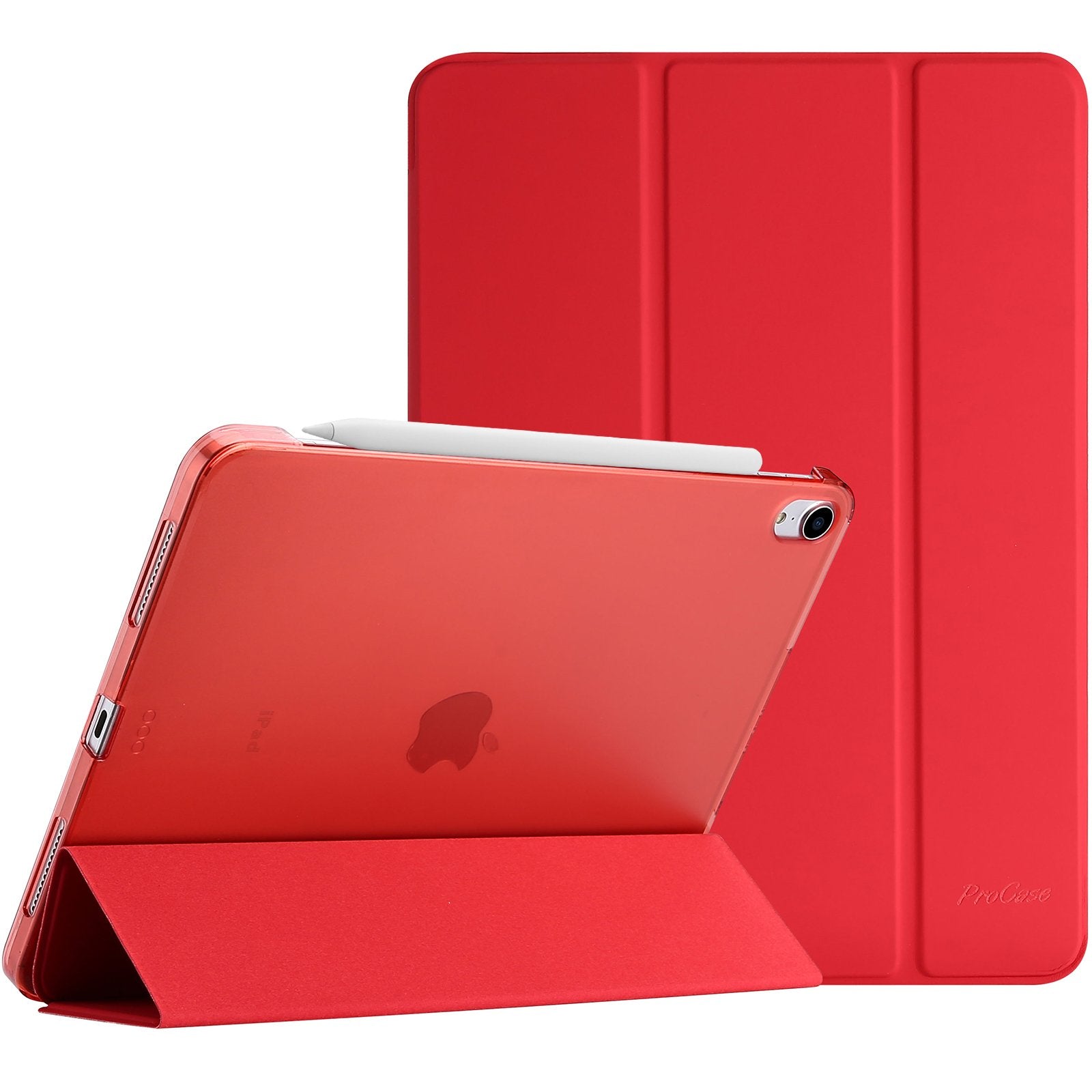 New iPad Air 10.9 4th 2020 Generation Smart Case | ProCase red