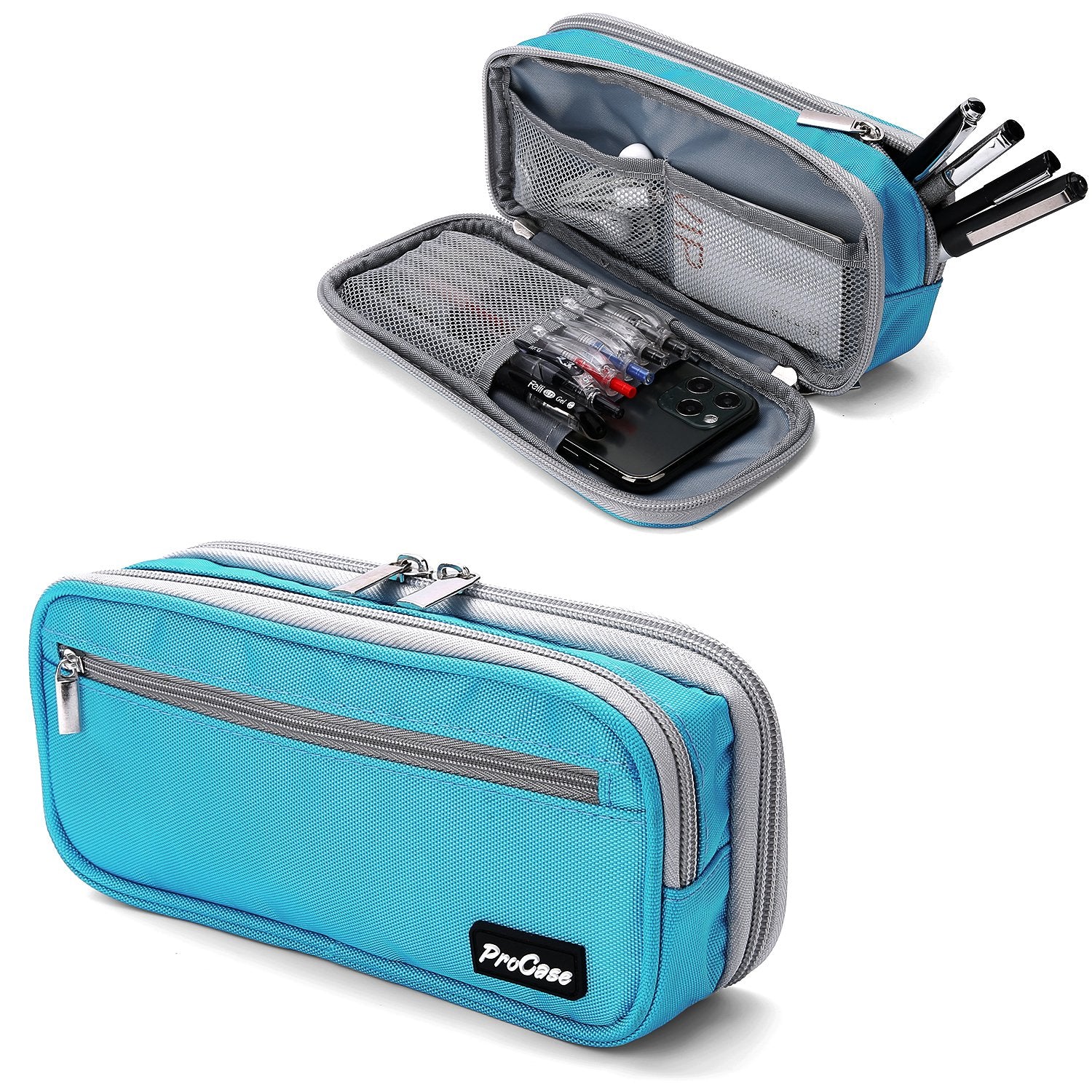 Portable Pencil Bag Pen Case | ProCase blue