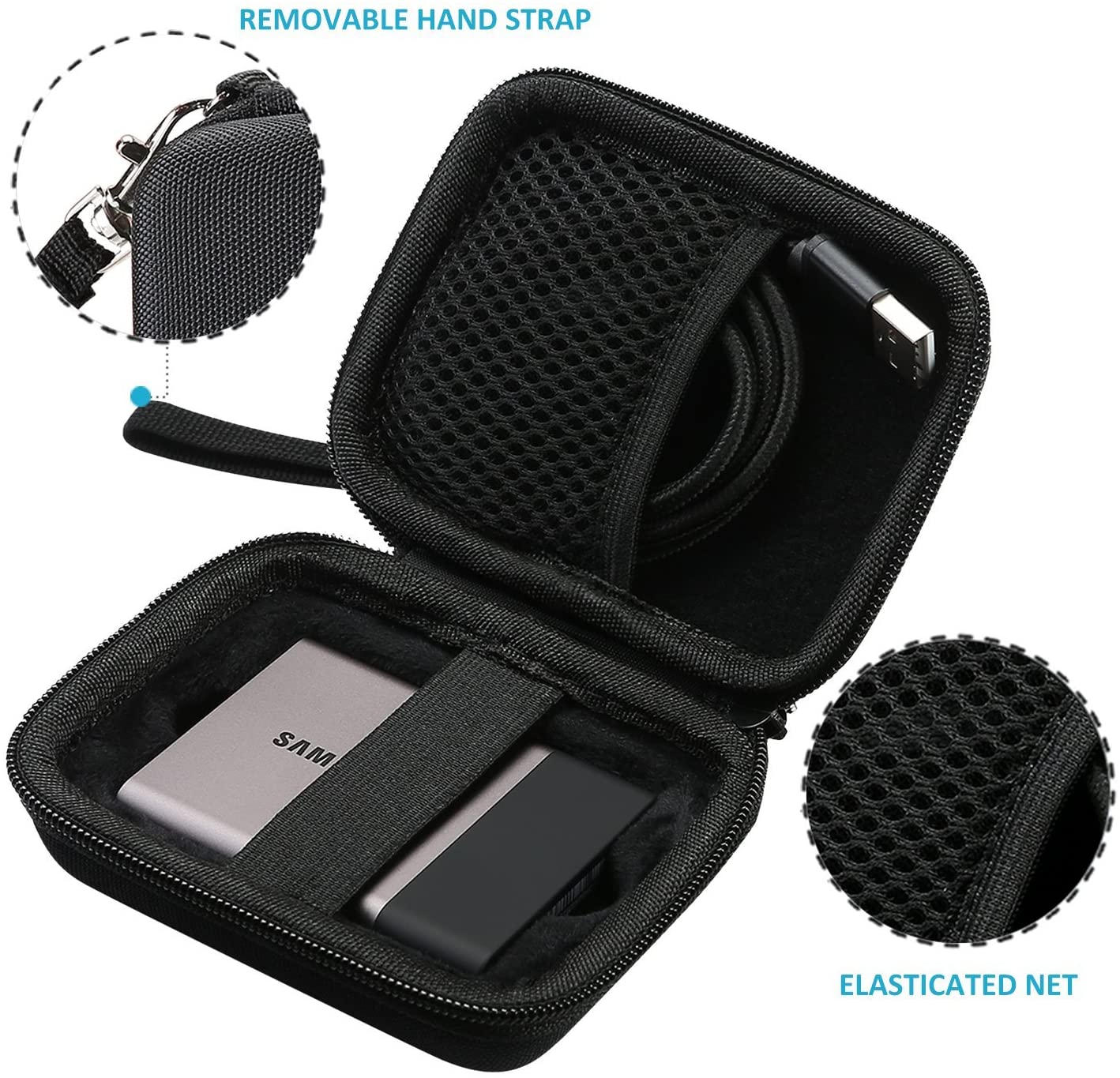 Hard Shockproof Case for Samsung Hard Drive