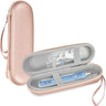 Electric Toothbrush Hard Travel Case Fit for Oral-b Pro 1000 rosegold