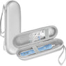 Electric Toothbrush Hard Travel Case Fit for Oral-b Pro 1000 silver