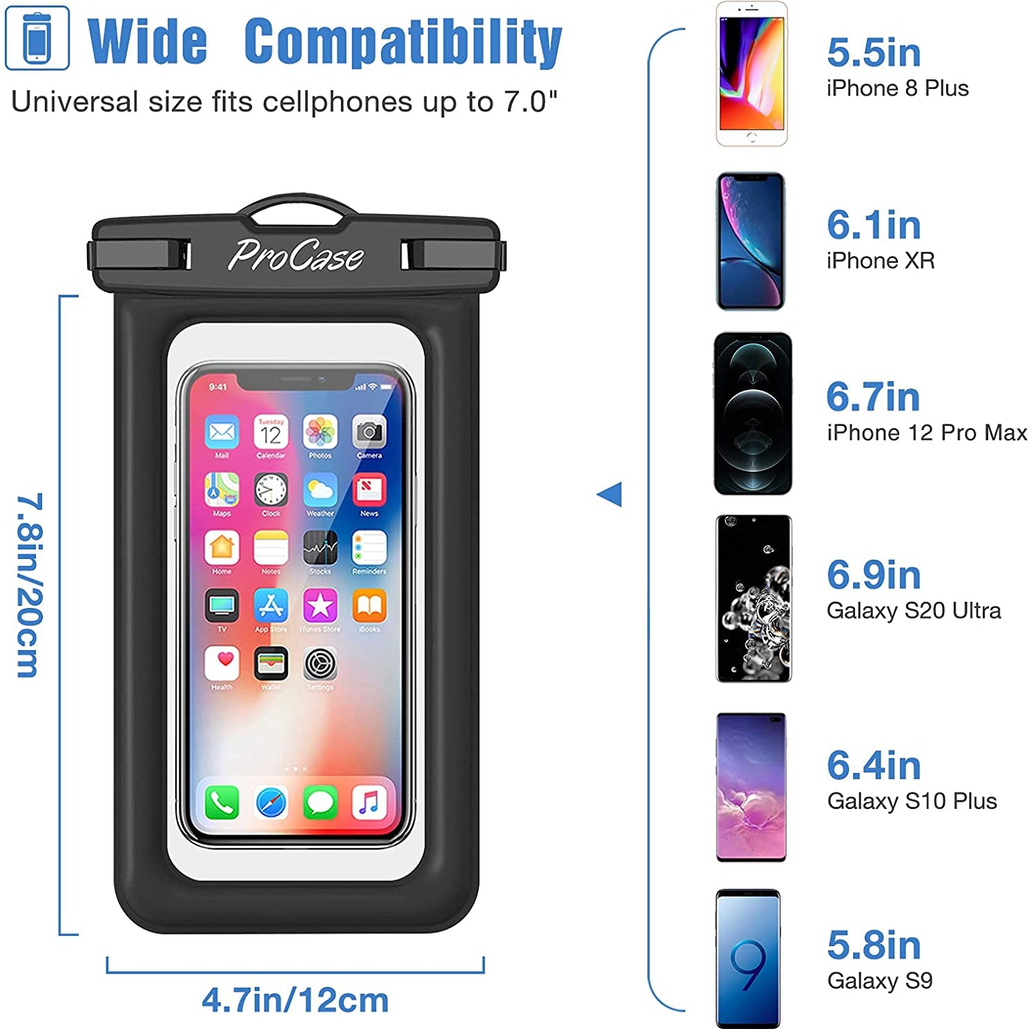 waterproof phone pouch
