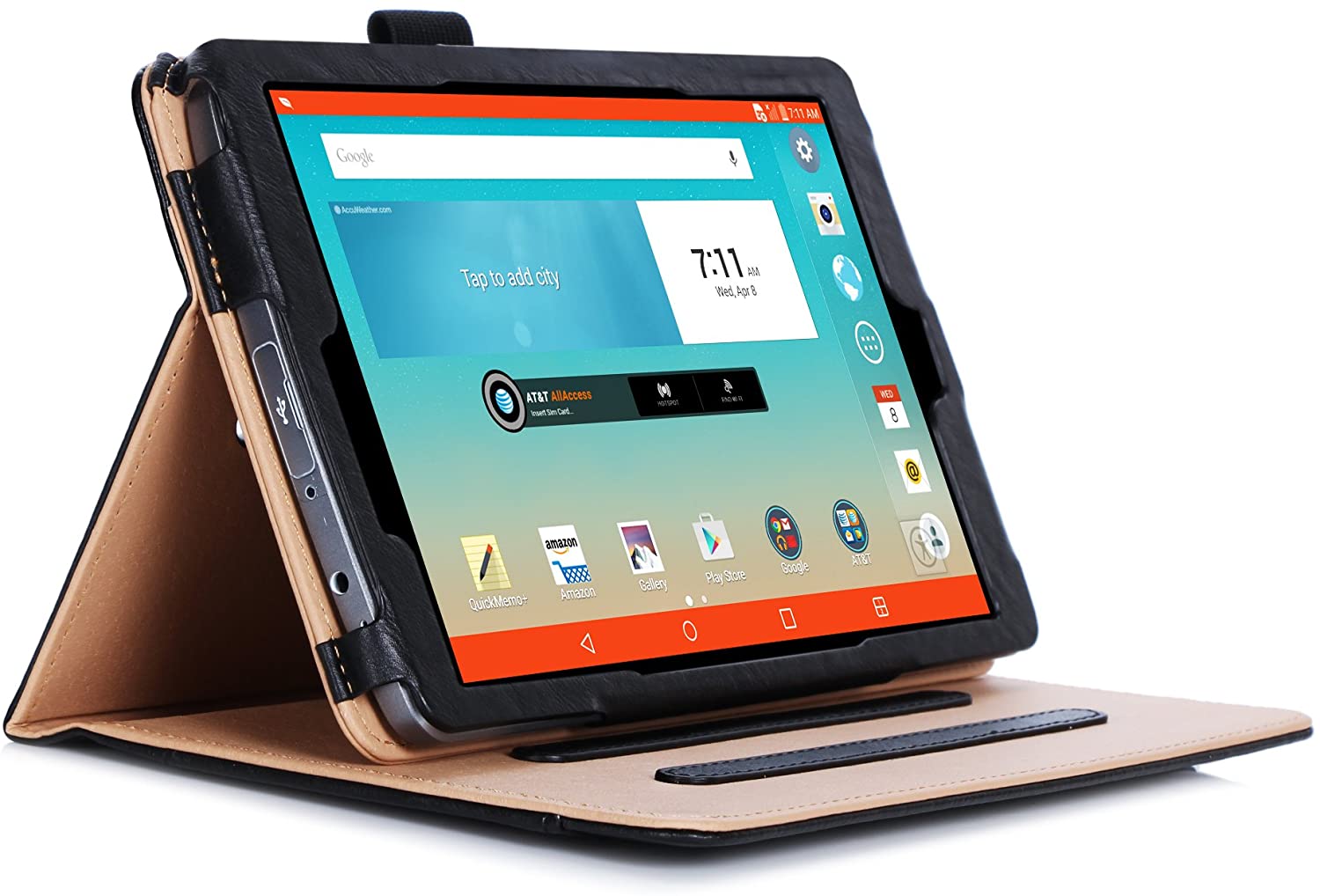 LG G Pad F 8.0 V495 Leather Folio Case