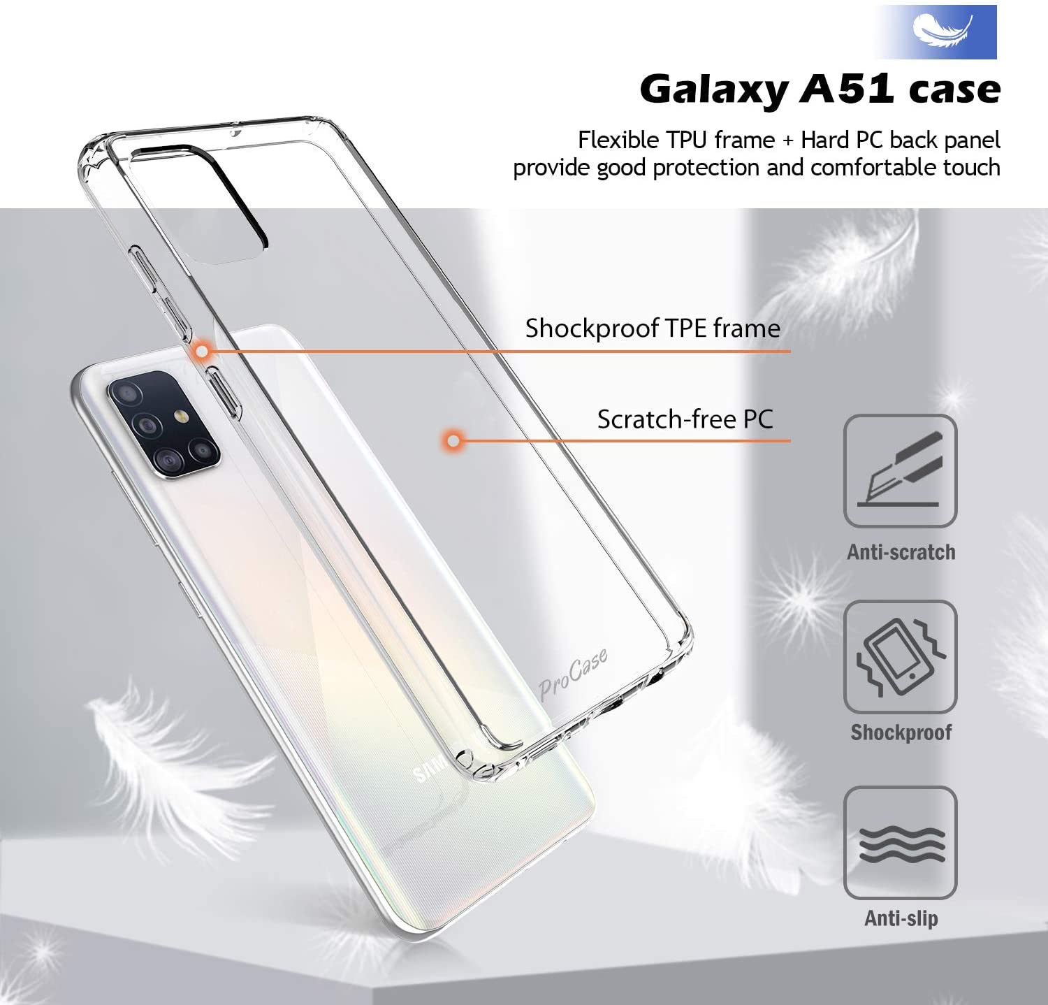 Samsung Galaxy A51 4G Version 6.5" 2019 Case