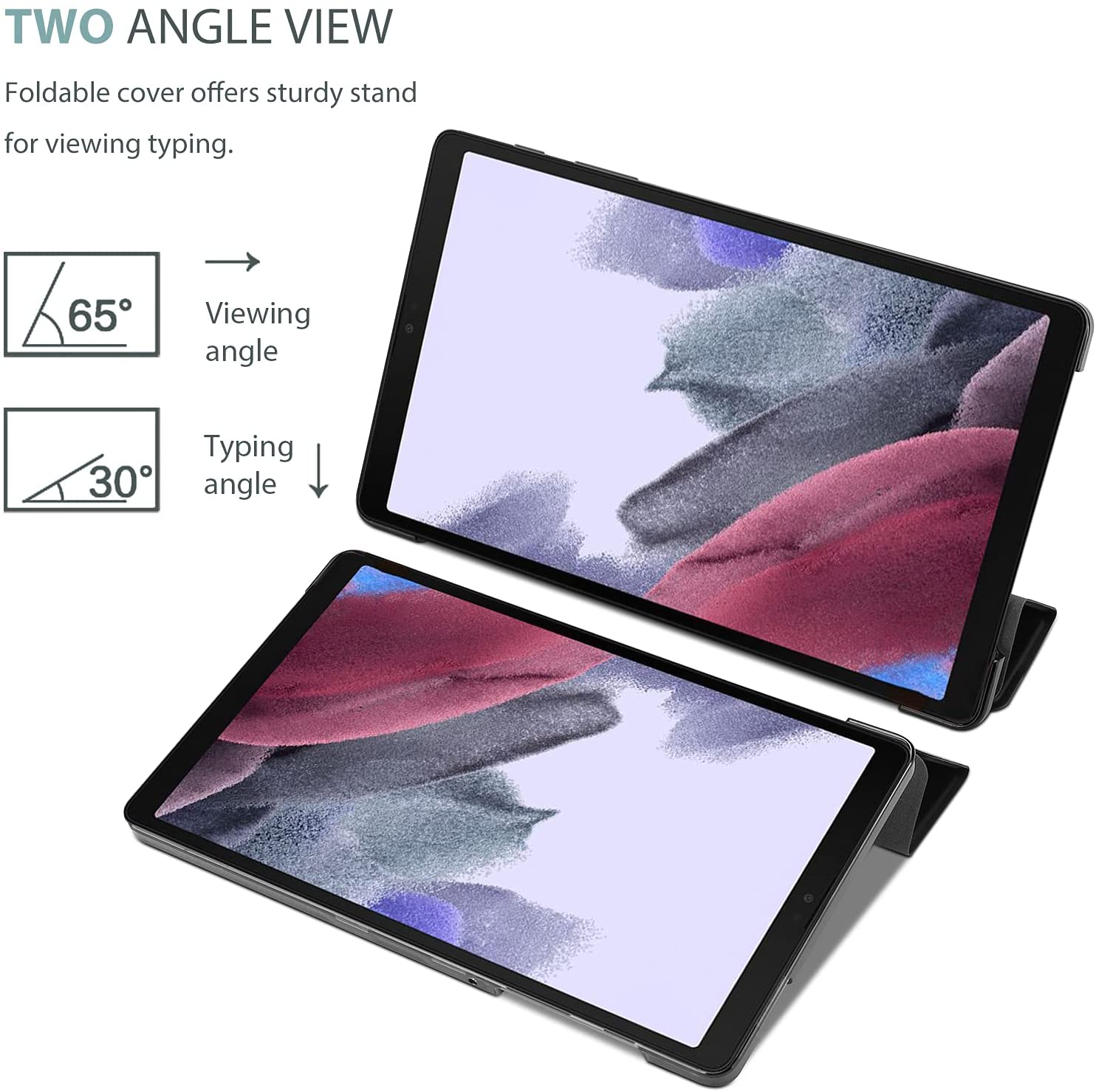 Galaxy Tab A7 Lite case black