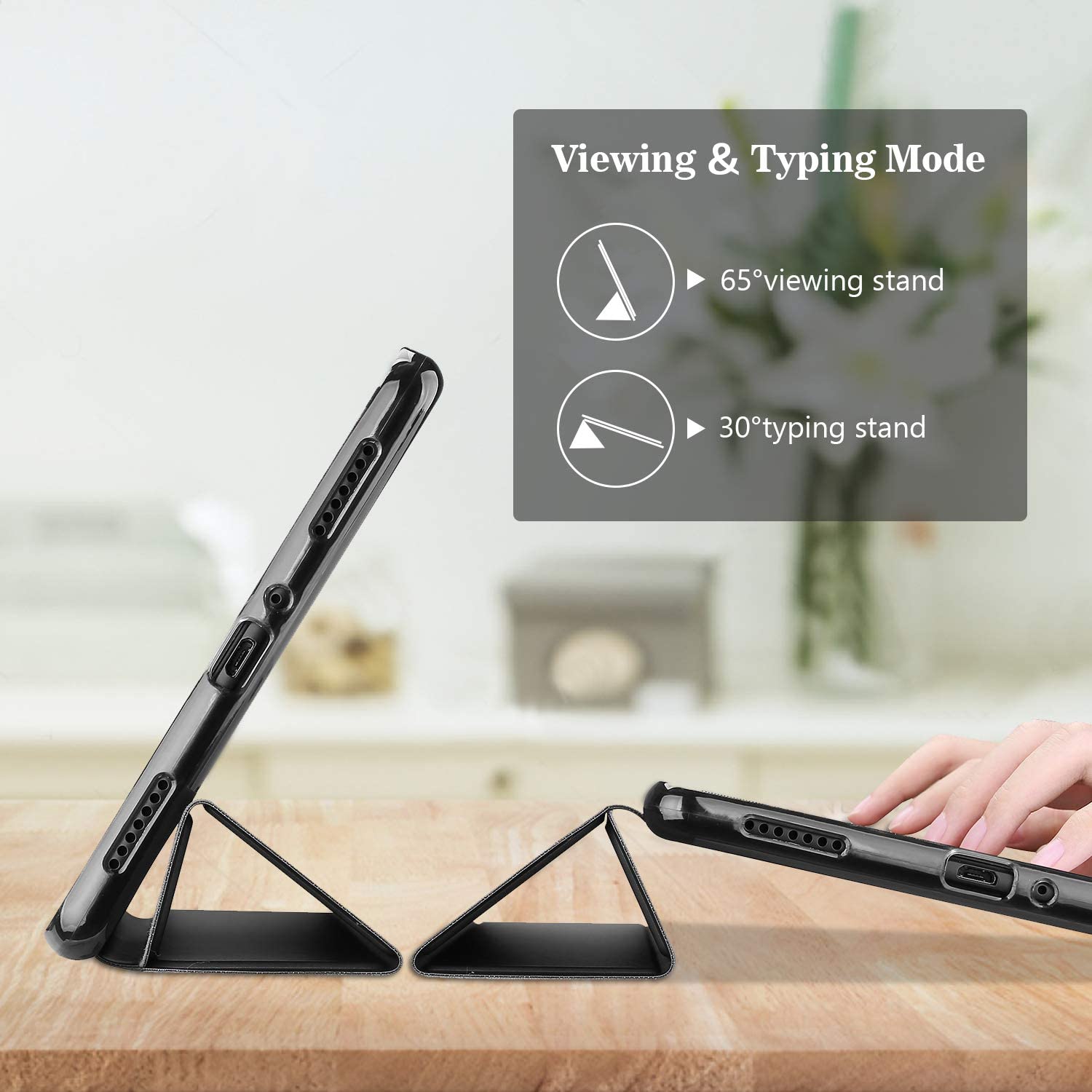Galaxy Tab A 8.0 2019 T290 Slim Case with Pencil Holder