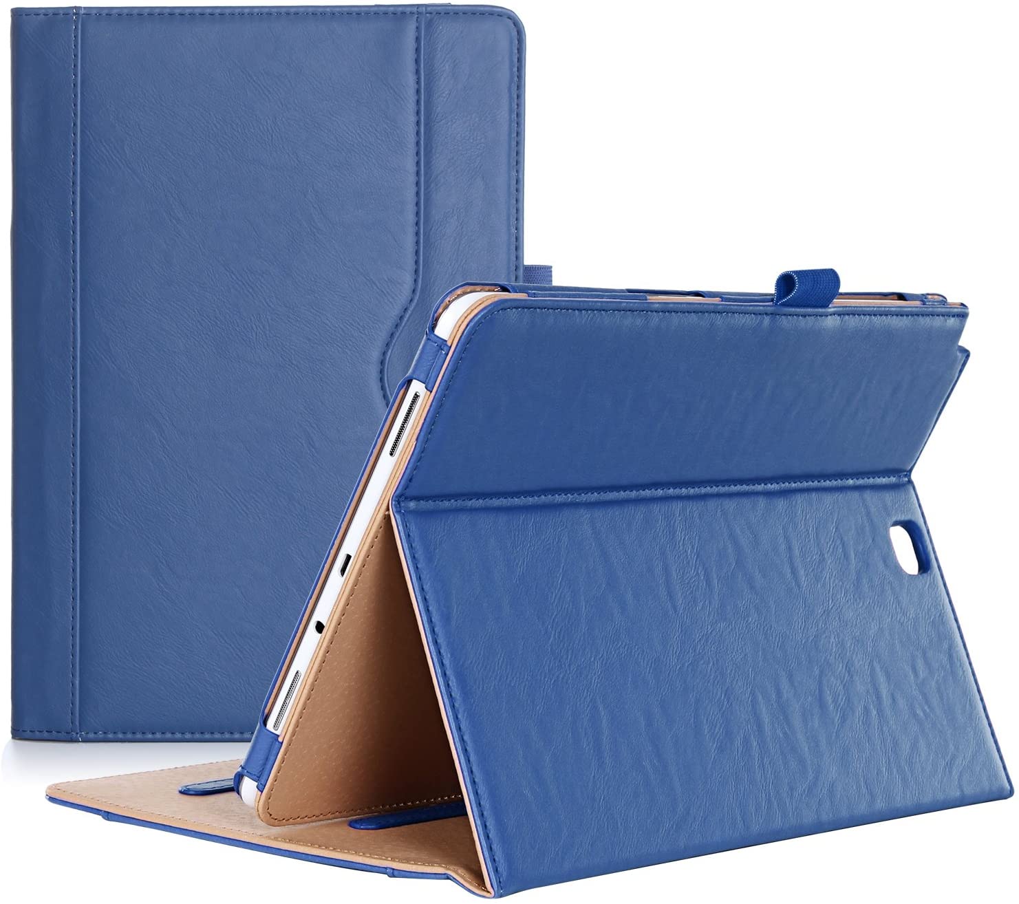 Galaxy Tab A 9.7 2015 T550 Leather Folio Case | ProCase navy