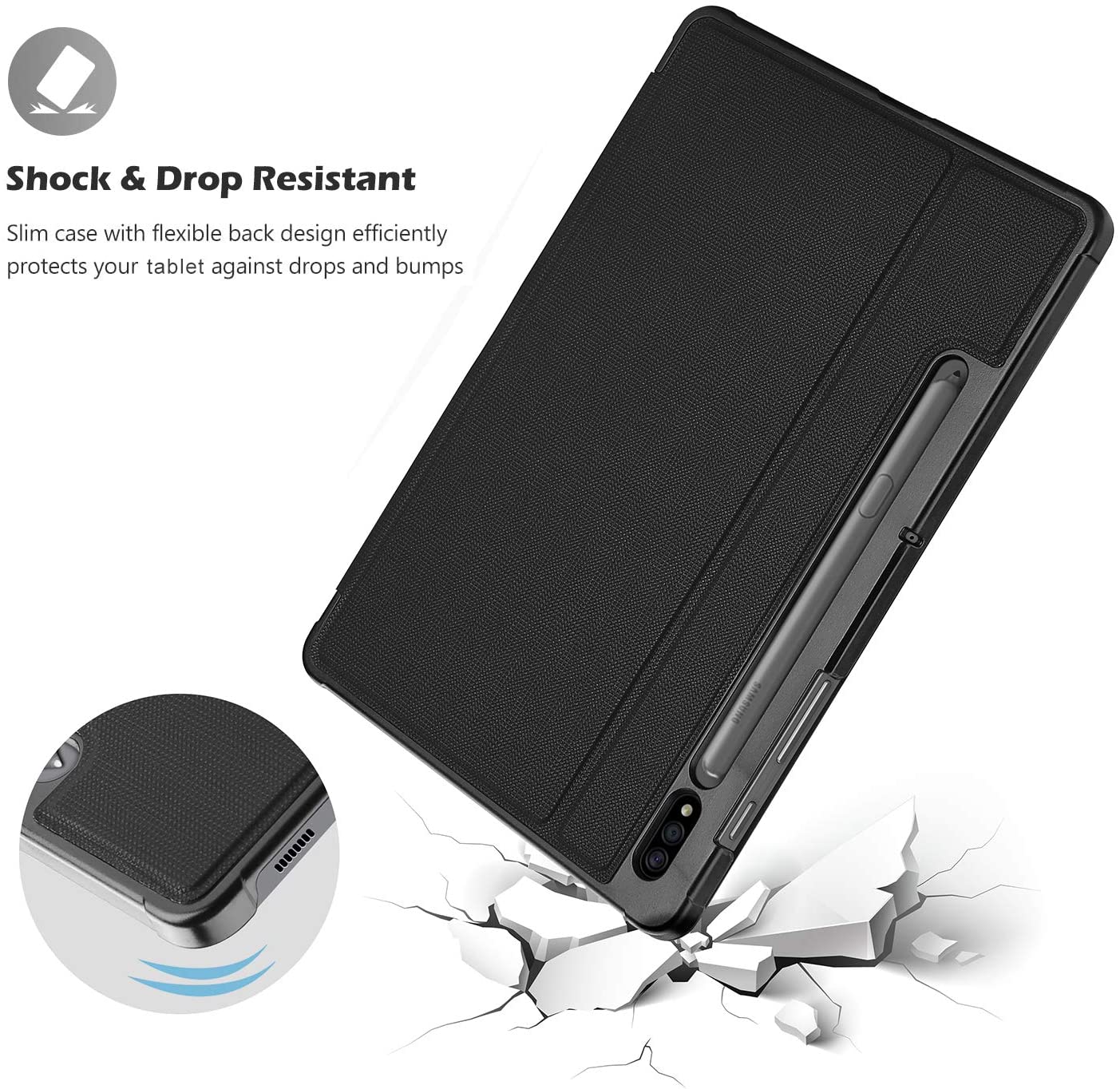 Galaxy Tab S7 Plus/ Tab S7 FE/ Tab S8 Plus Case