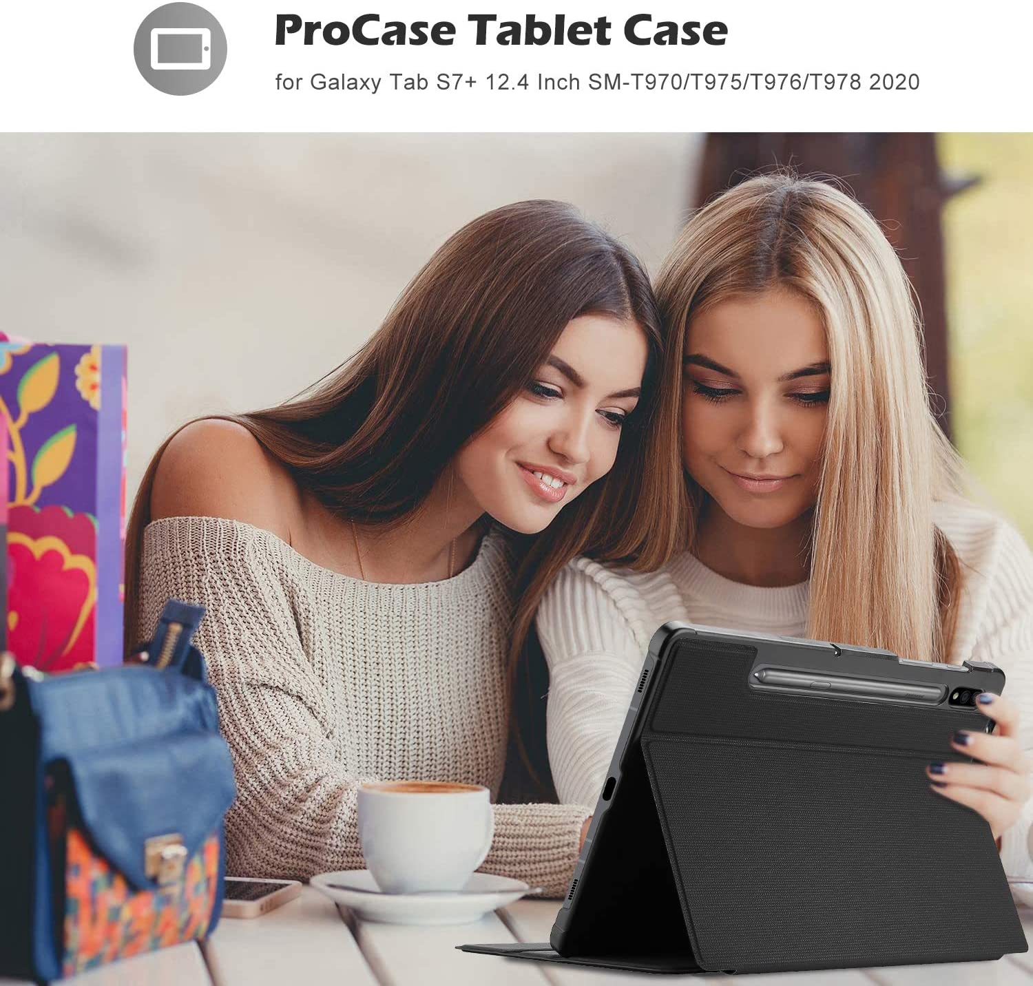 Galaxy Tab S7 Plus/ Tab S7 FE/ Tab S8 Plus Case