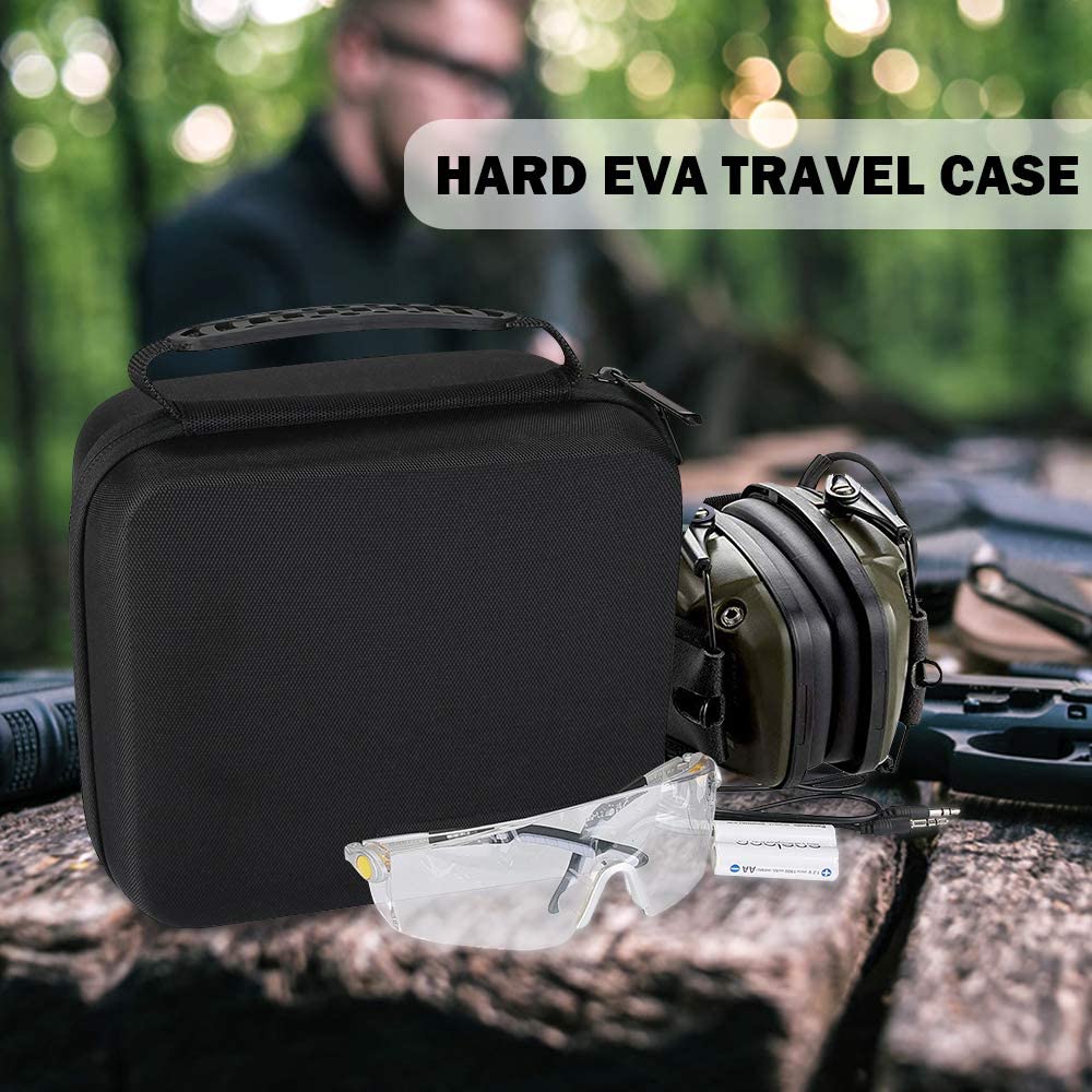Hard Carrying Case for Howard Leight Impact Sport Electronic Earmuff