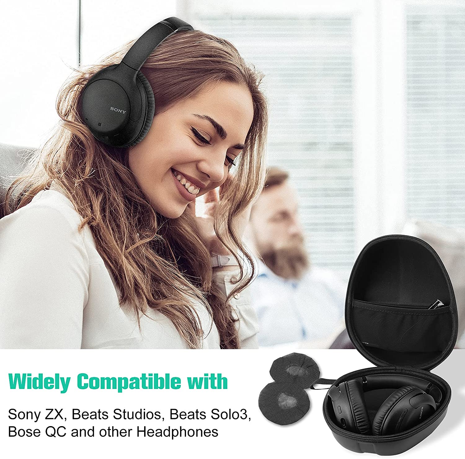 Hard Shell Headphone Case