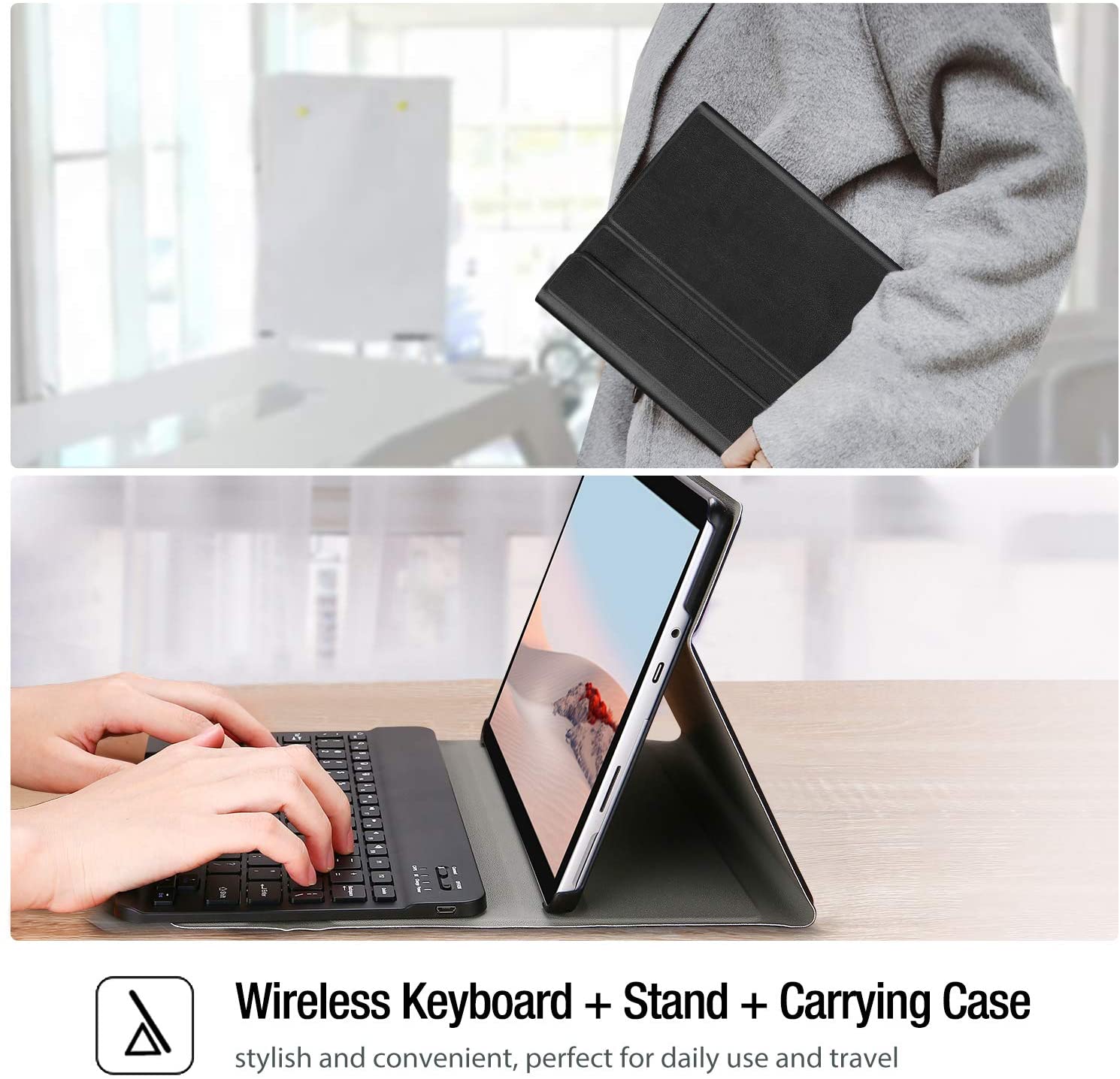 microsoft surface go 3 go2 keyboard​ case