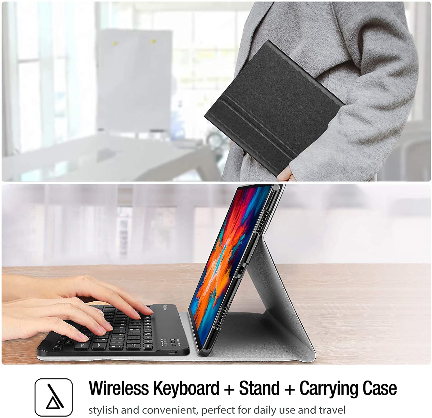  ProCase Keyboard Case for Lenovo Tab P11 Plus 2021