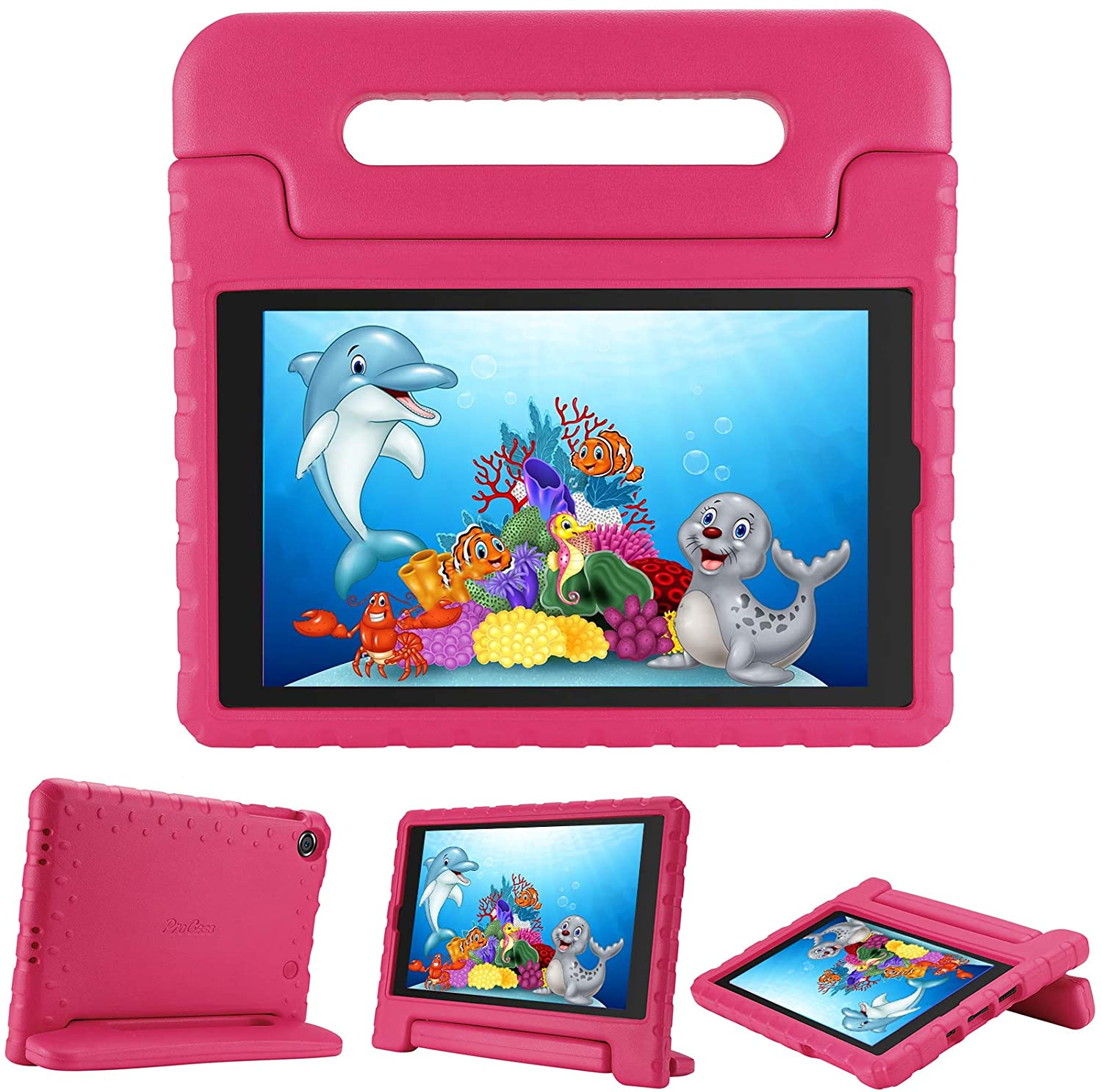 Alcatel Joy Tab 2 Tablet 8 inch 2020 Release Kids Case | Procase magenta