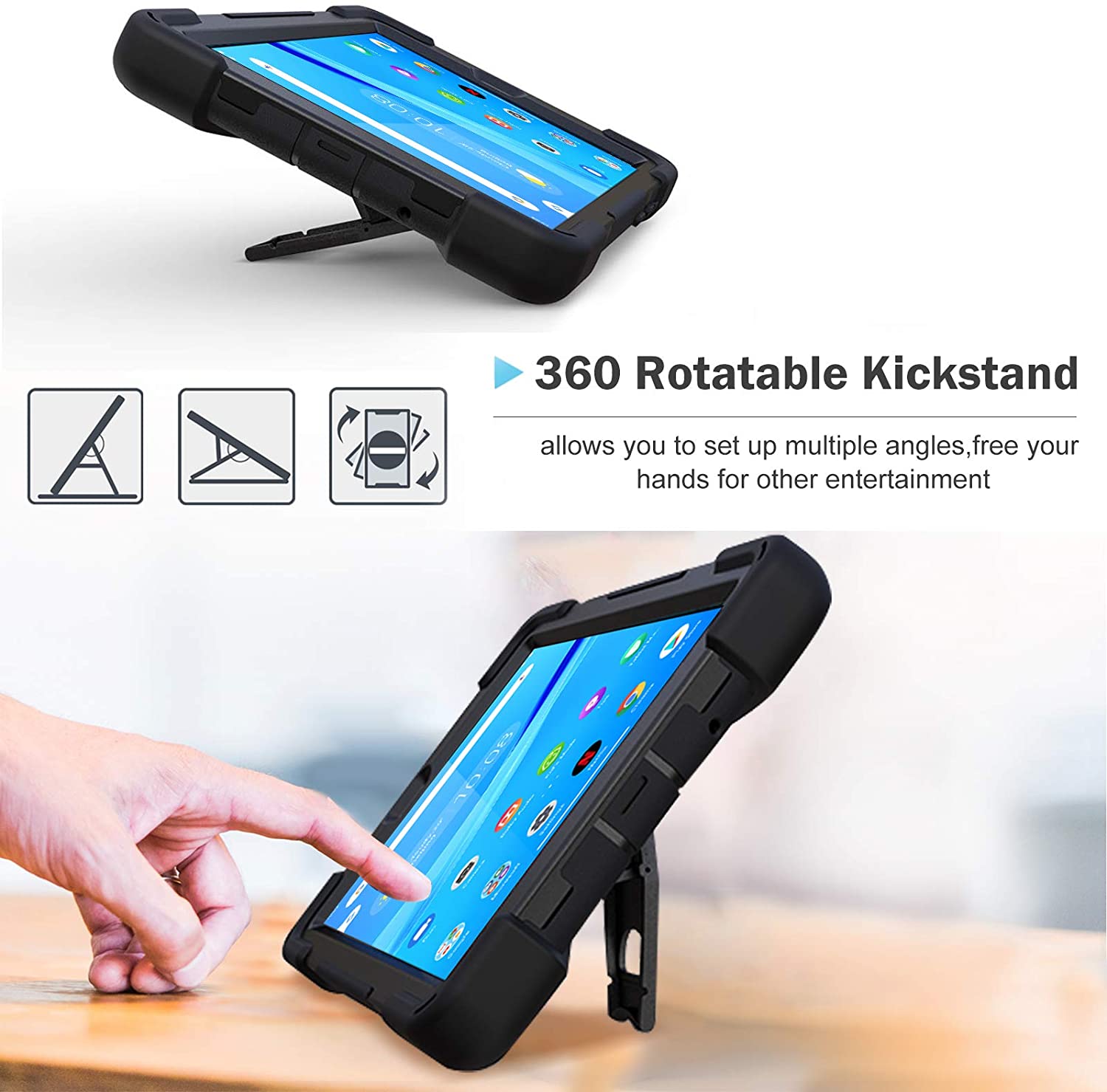 lenovo tab m8​ heavy duty case