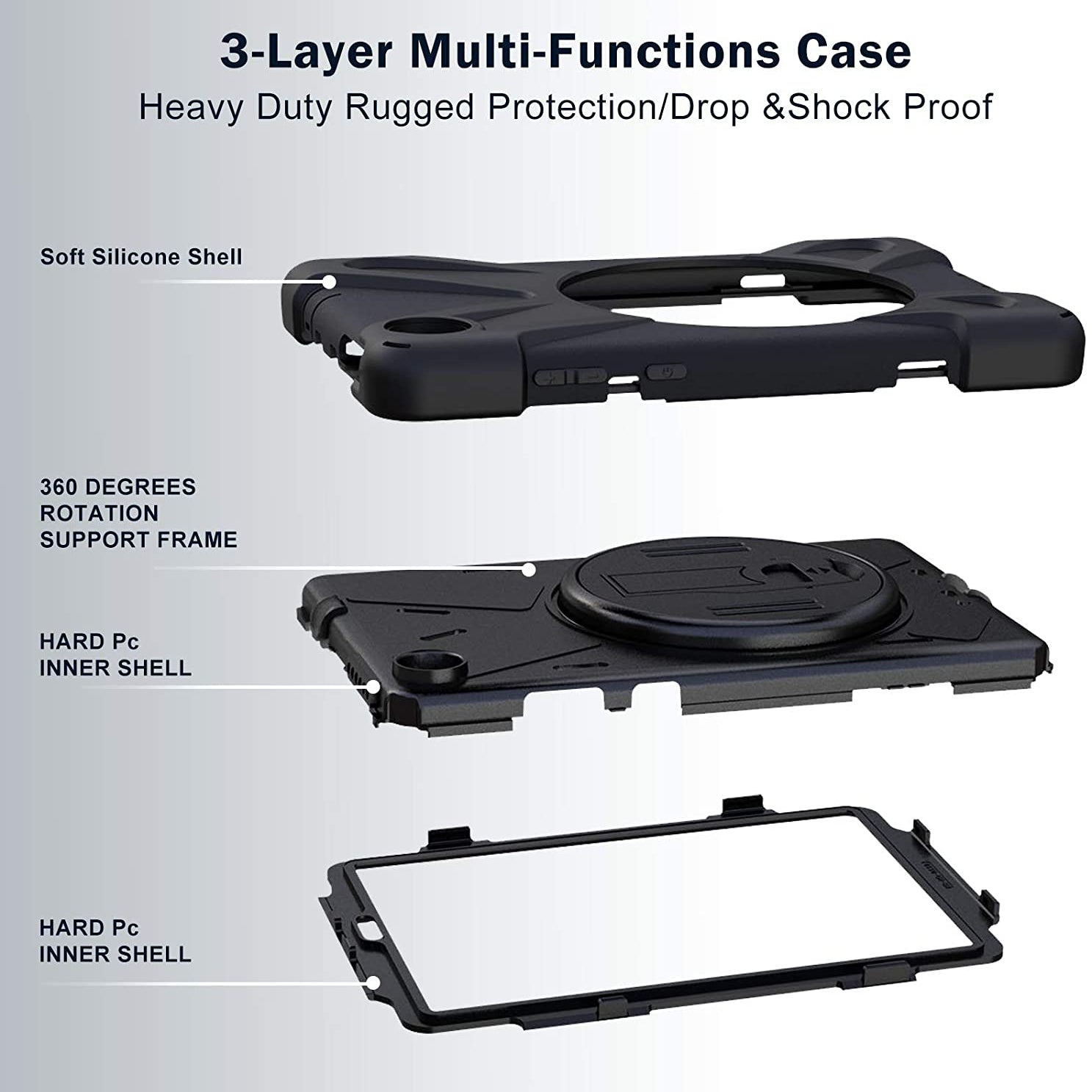 lenovo tab m8​ heavy duty case