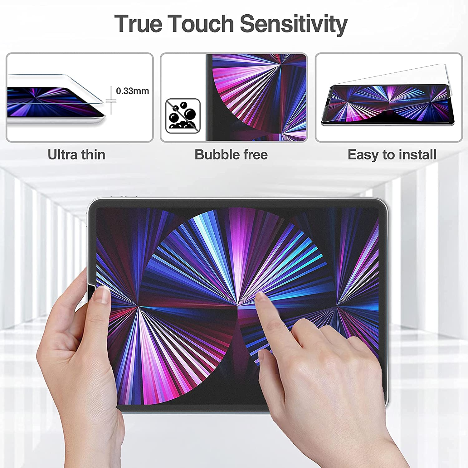 iPad Pro 11" 1st/ 2nd/ 3rd/ 4th Gen Matte Tempered Screen Protector