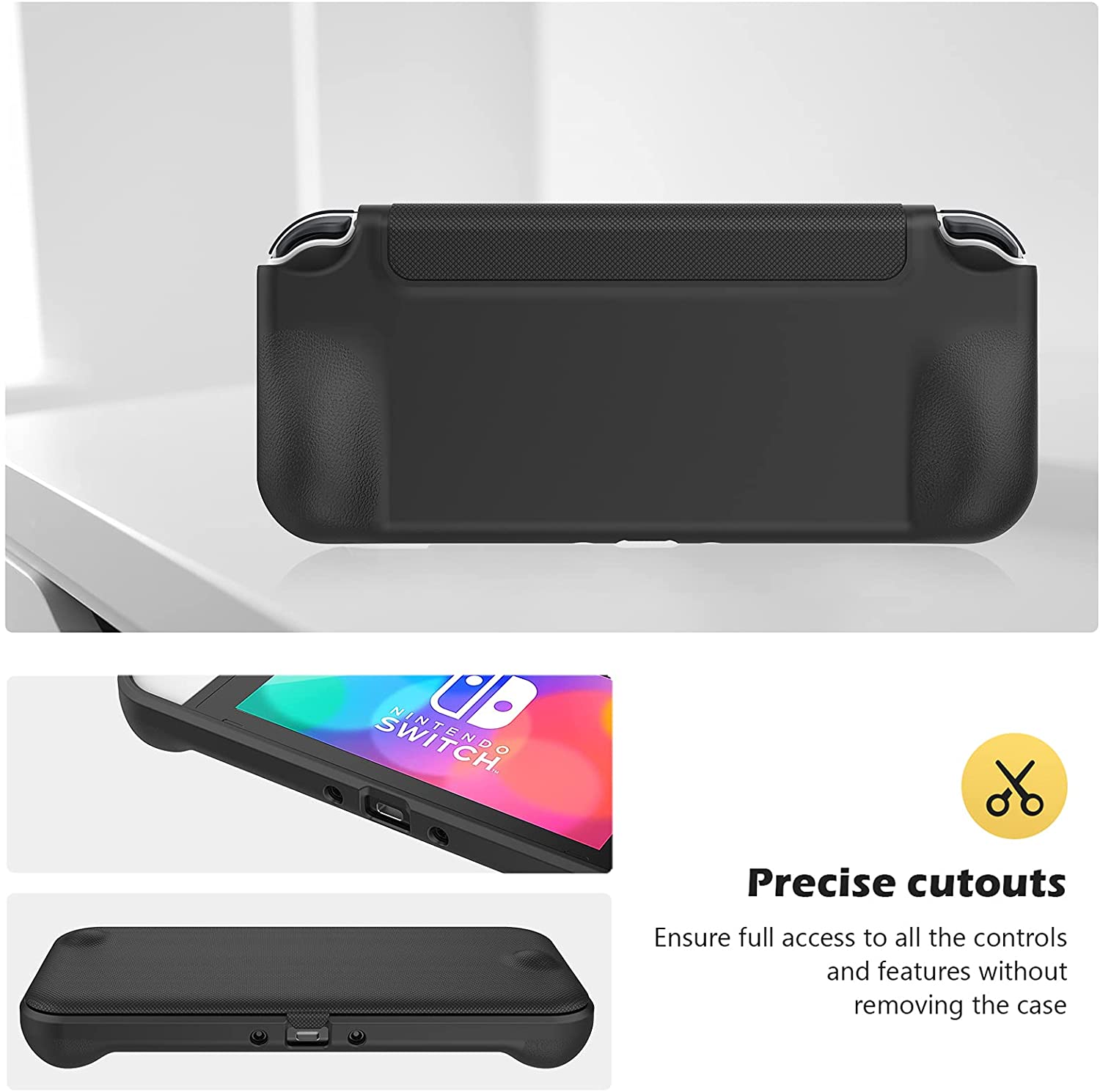 Nintendo Switch Case with Tempered Screen Protectors