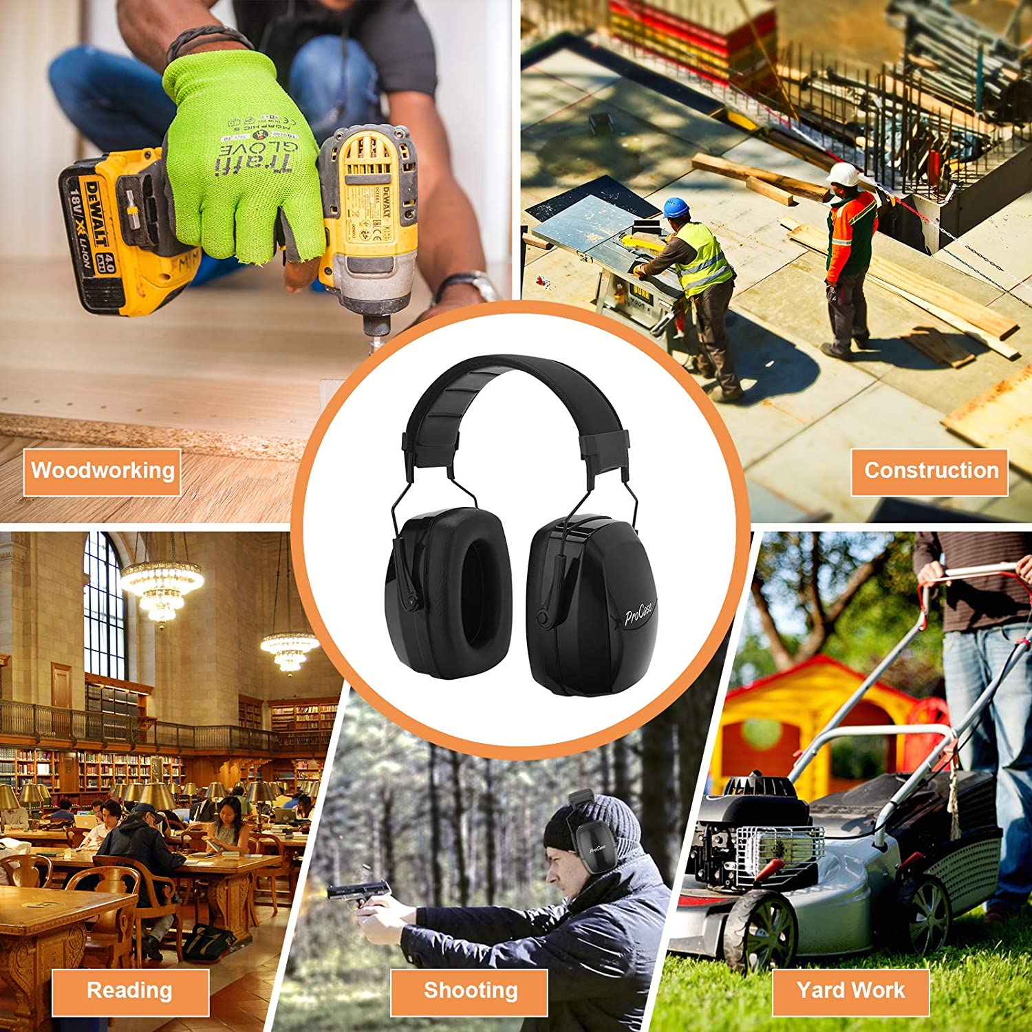 noise cancelling earmuffs for shooting