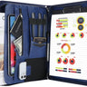 leather padfolio​ navy