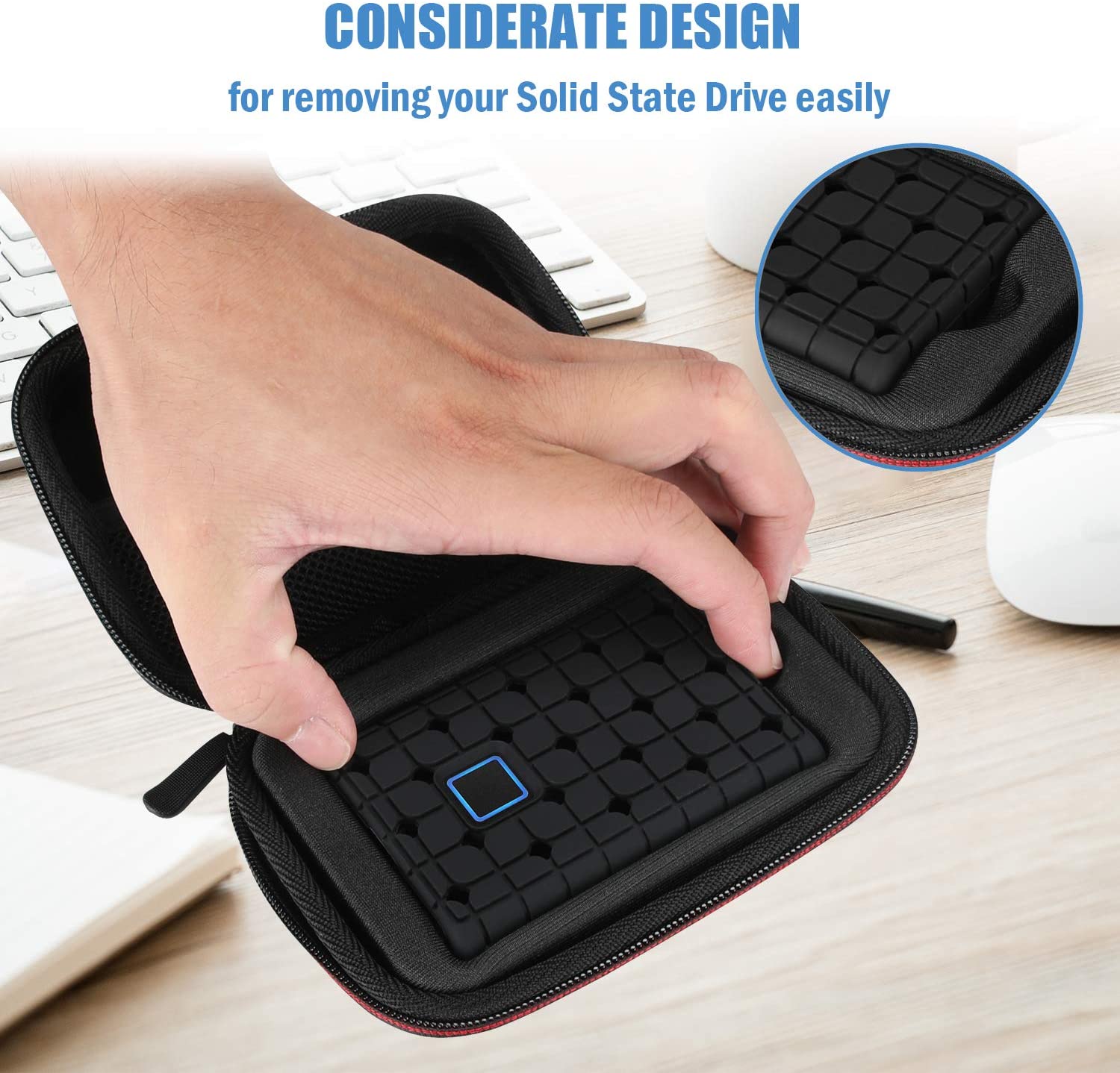 samsung t7​ hard drive carrying case
