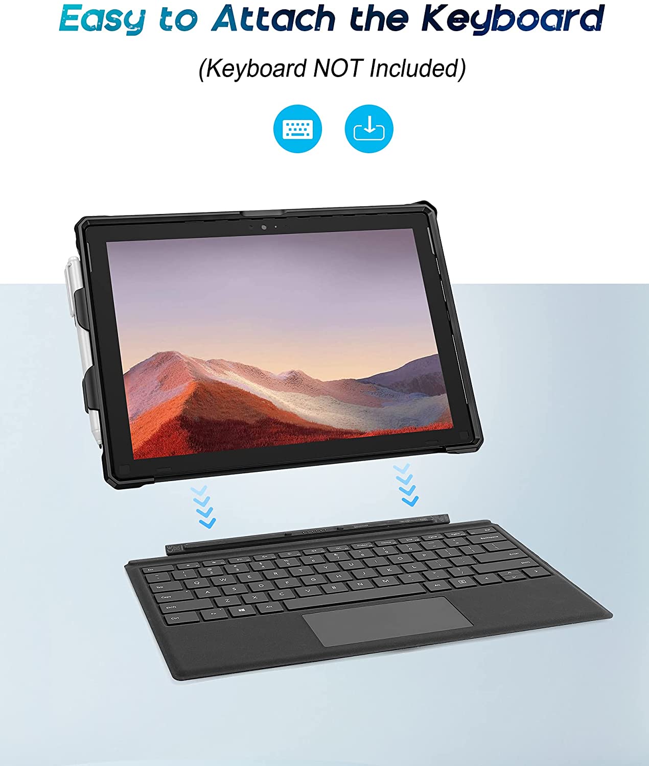 Microsoft Surface Pro LTE/ Pro 4/ Pro 5/ Pro 6/ Pro 7/ Pro 7 Plus