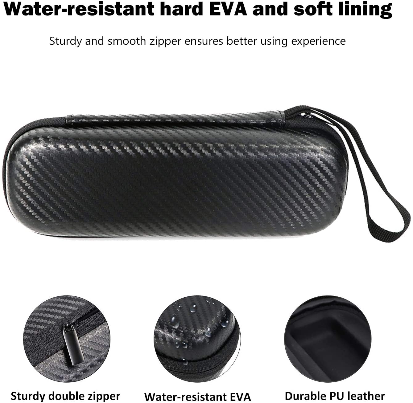 Travel Carrying Case for Oral-B Pro/Philips Toothbrush
