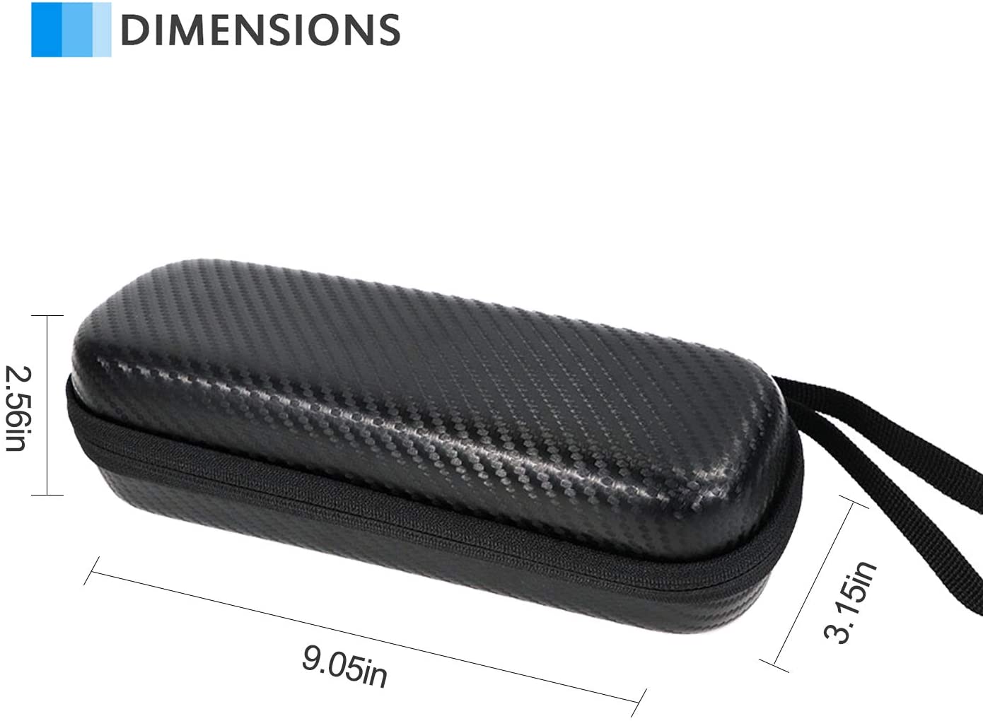 Travel Carrying Case for Oral-B Pro/Philips Toothbrush