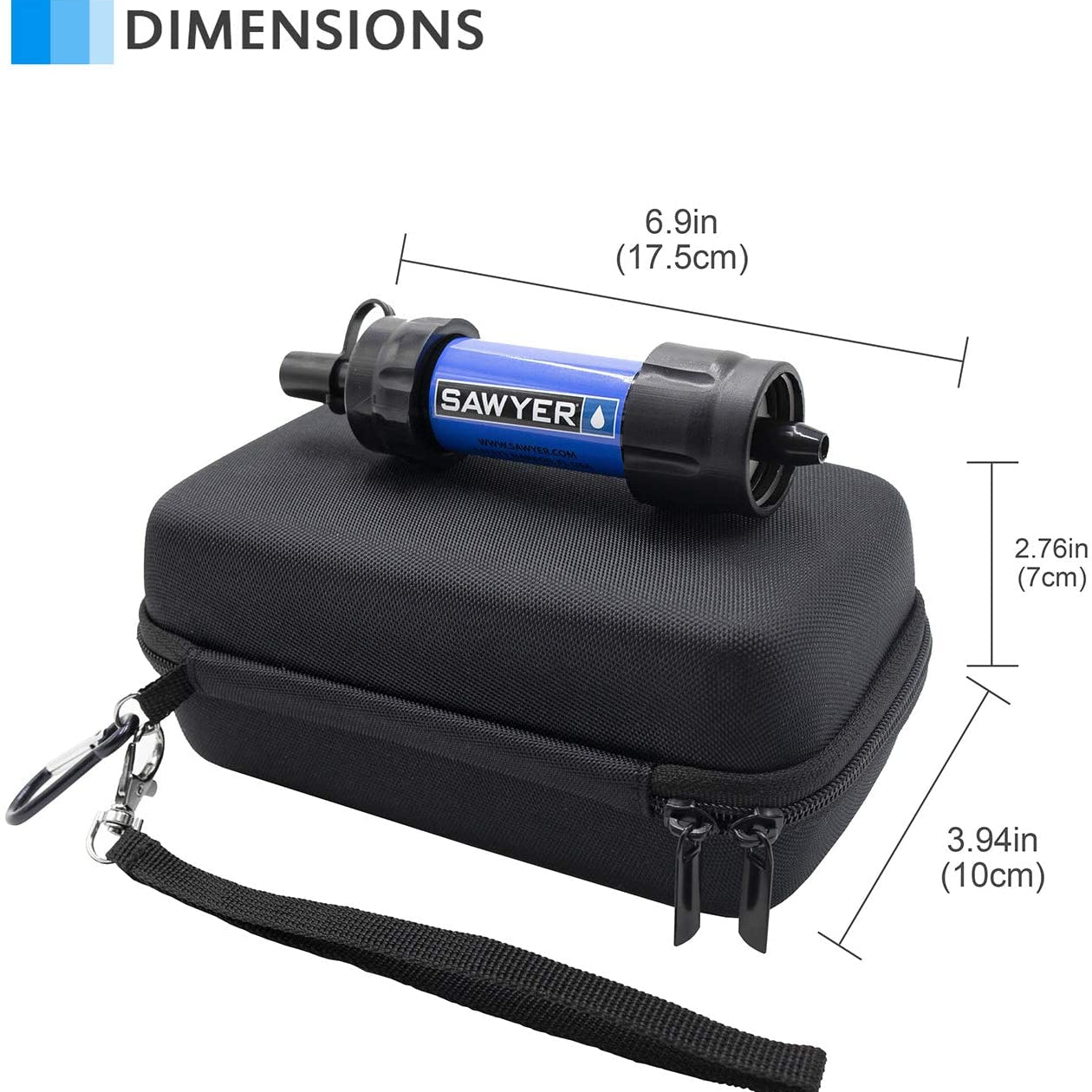  Sawyer MINI Water Filtration Case