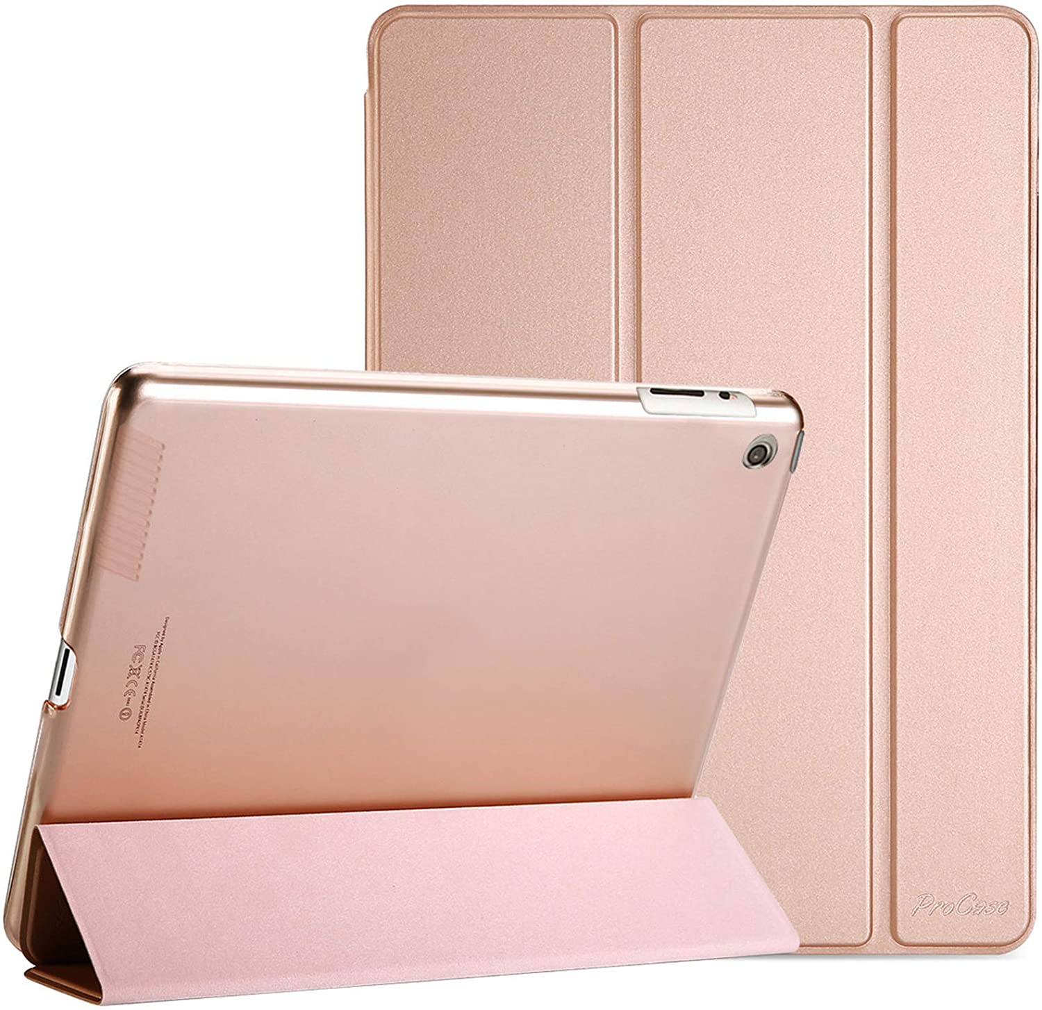 iPad 2/3/4 Generation Slim Case | ProCase rosegold