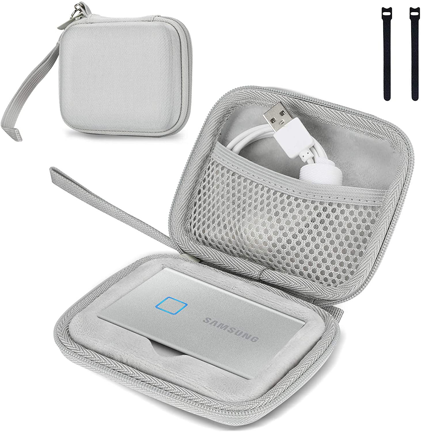 Travel Carrying Case for Samsung T7 Touch Portable SSD | ProCase