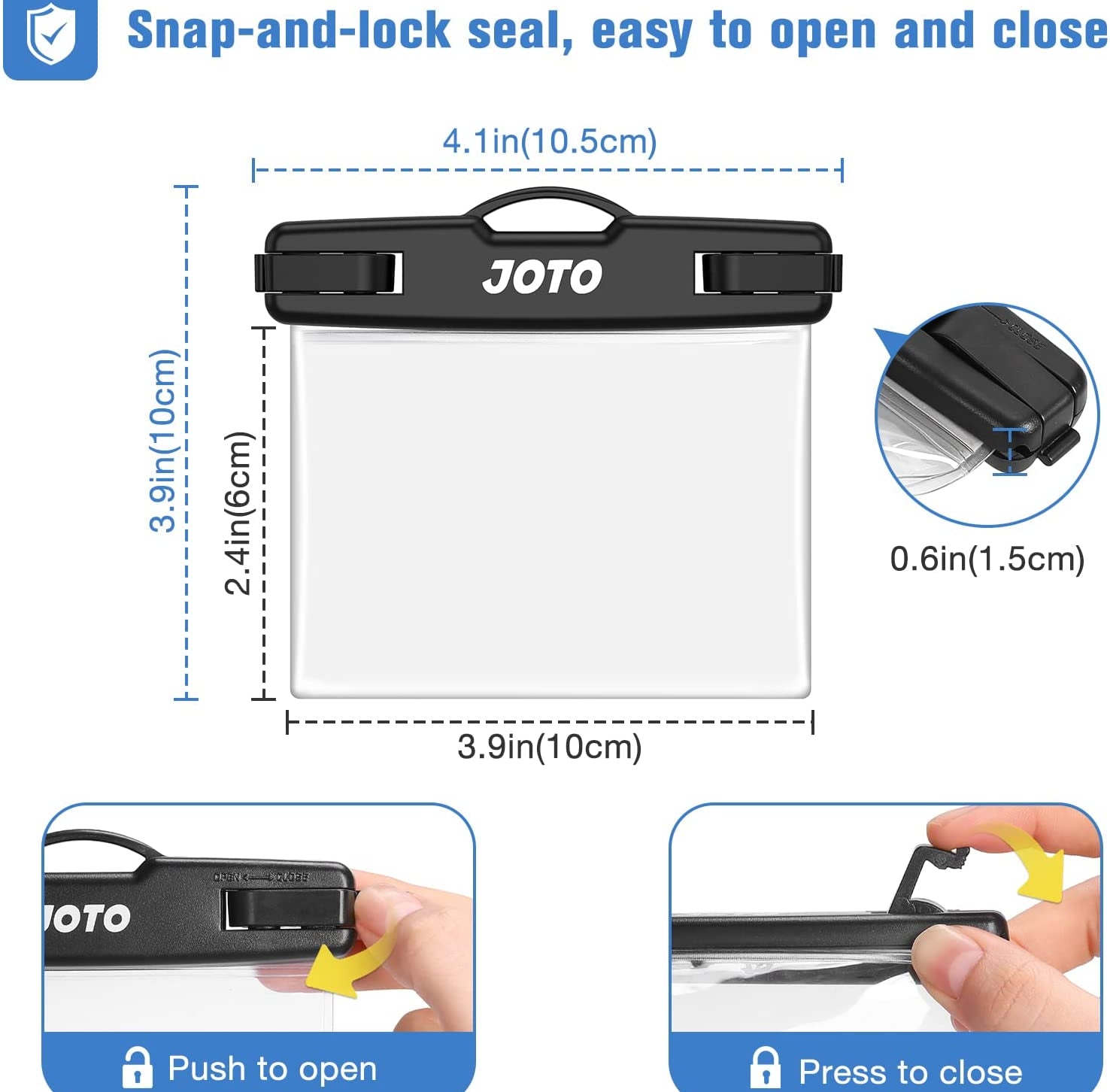 Waterproof Car Key FOB Clear Case Details