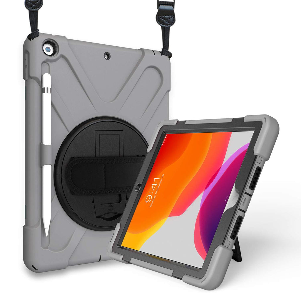 iPad 10.2 7th/8th 2019 2020 Generation Heavy duty Case | ProCase grey