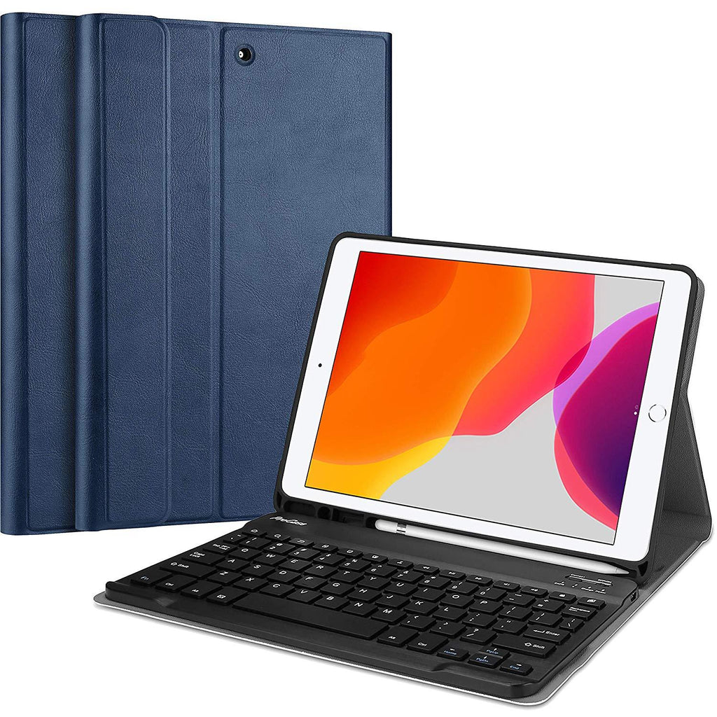 iPad 10.2 7th/8th 2019 2020 Generation Keyboard Case | ProCase navy