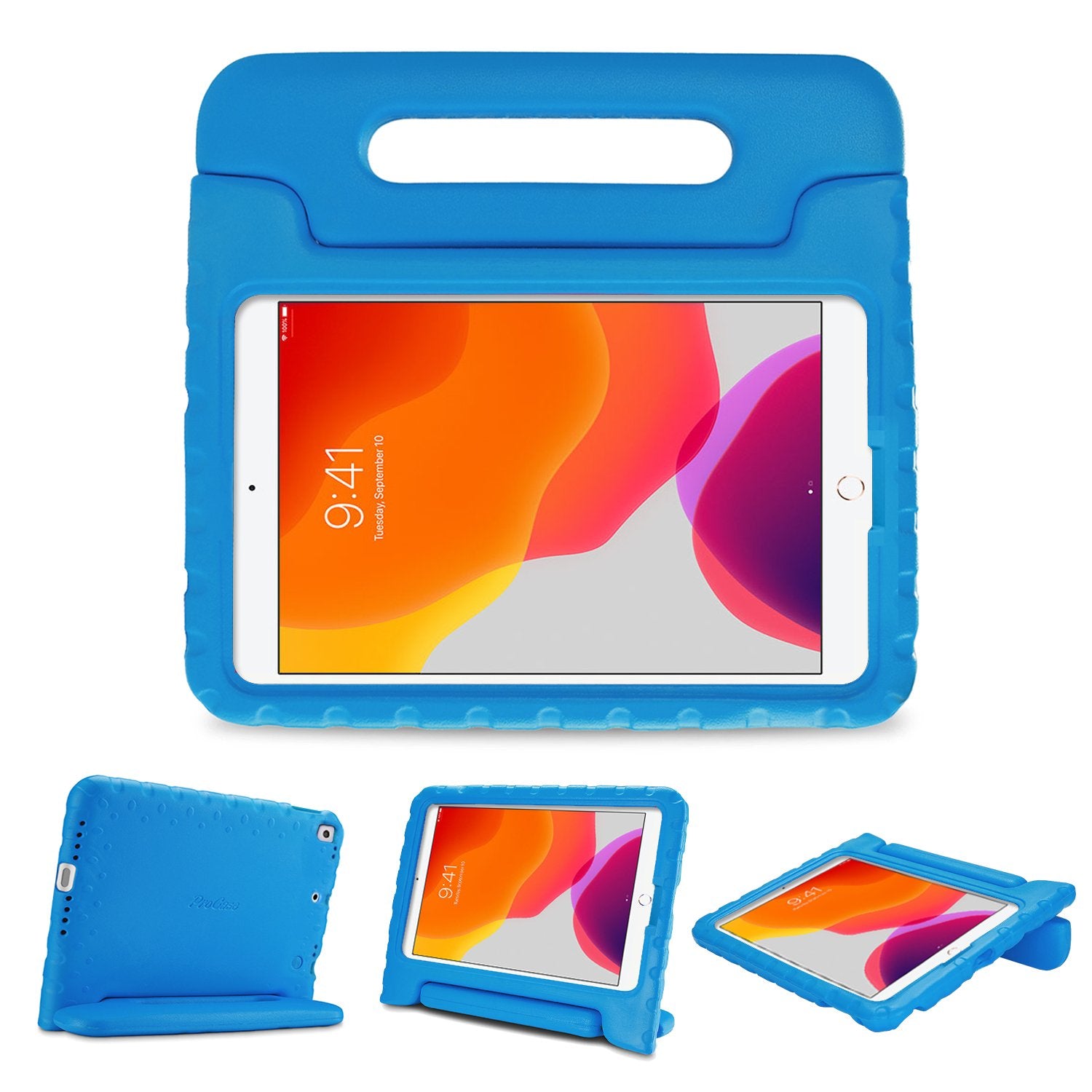 iPad 10.2 7th/8th 2019 2020/Pro 10.5/Air 3rd Generation case for Kids | ProCase blue