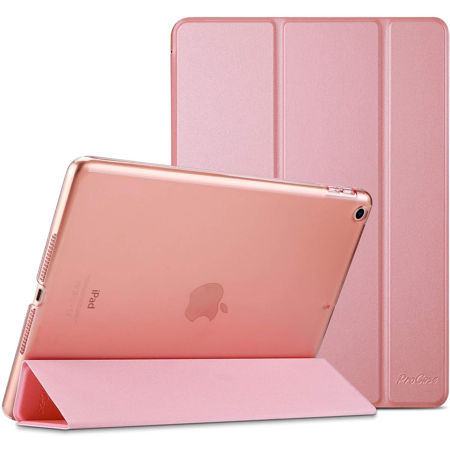 iPad 9.7 2018 6th/2017 5th Generation Slim Case | ProCase pink
