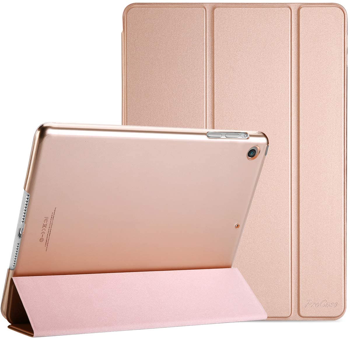 iPad Air 1st Edition 2013 Slim Case | ProCase rosegold