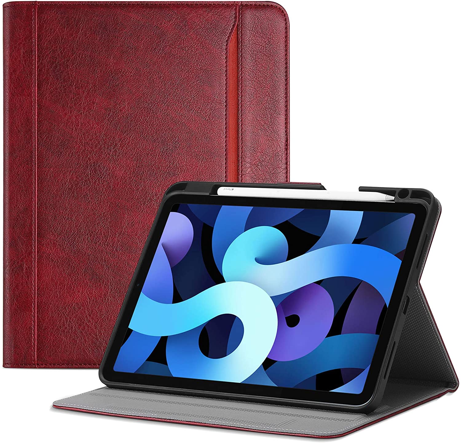 iPad Air 4 10.9 inch 2020 Generation Case with Pencil Holder | ProCase red